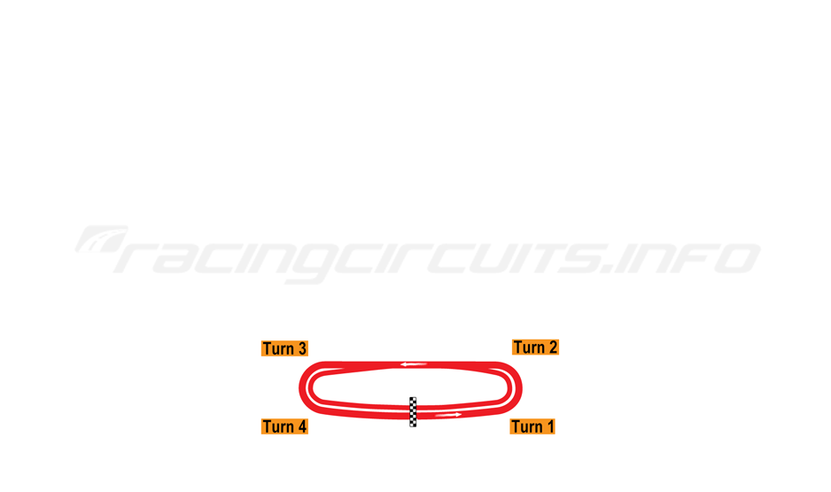 Map of the Next Gen in California circuit